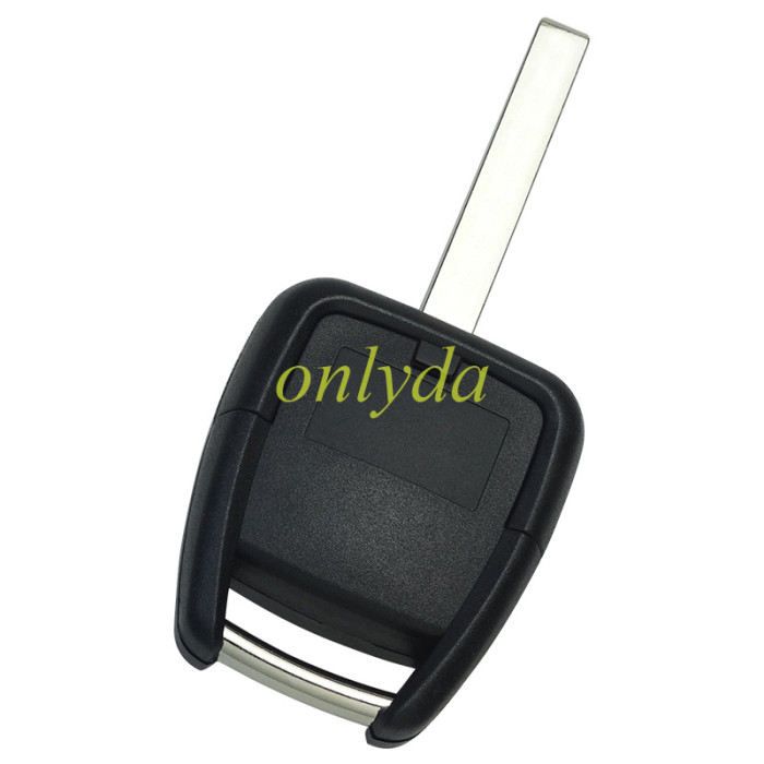 Free shipping For Opel remote key shell 2button without battery holder, pls choose the blade