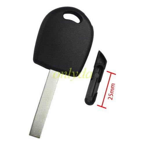 Super Stronger GTL shell for VW Transponder key blank can put TPX long chip with HU162T blade