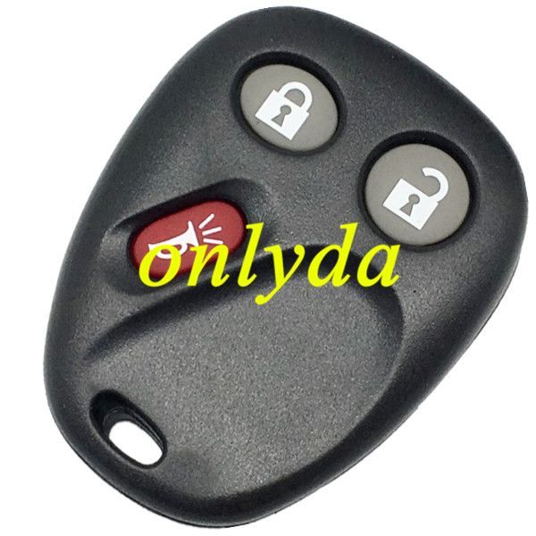 Free shipping For GM 2+1 Button key blank without battery part