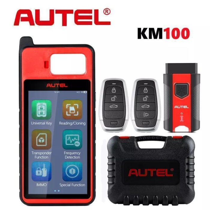 Free shipping Autel MaxiIM KM100 Universal Key Generator Auto Key Programmer Tool，(south of American verison) add brazil GM and fiat model