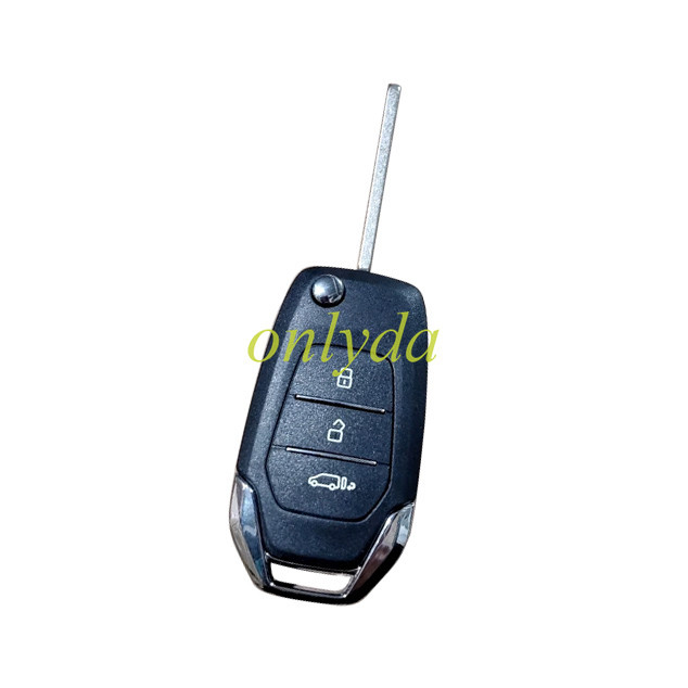 Free shipping For Maxus remote key shell with Key blade without slot