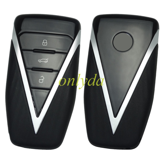 For Venucia original key shell with 3 button