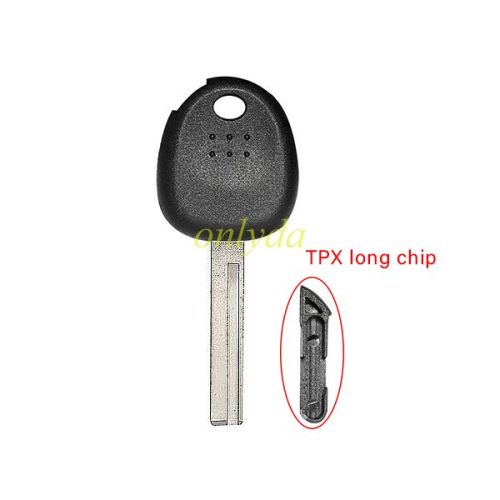 Super Stronger GTL shell Hyundai transponder key blank (can put TPX long chip）