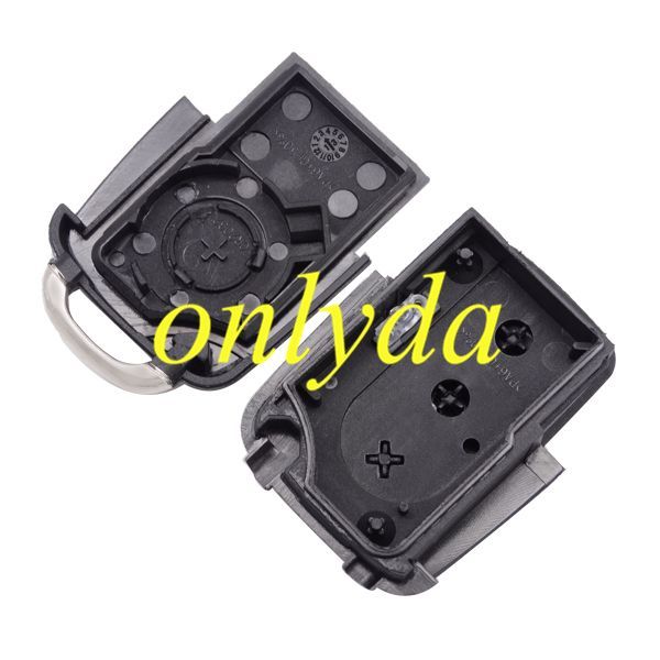 free shipping and no tax from czech to europe 10pcs/lot for Passat remote key shell 3 button