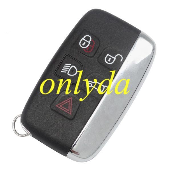 free shipping and no tax from czech to europe 10pcs/lot for Rangrover 5 button remote key blank