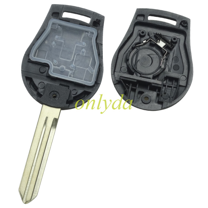 For Nissan remote key blank without badge pls choose button model