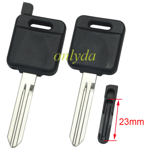 Free shipping 10pcs/lot For transponder Key blank, with TPX long chip and  Carbon chip part