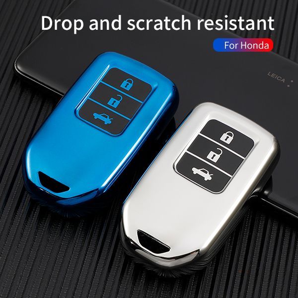 For Honda 3 button  TPU protective key case,please choose the color