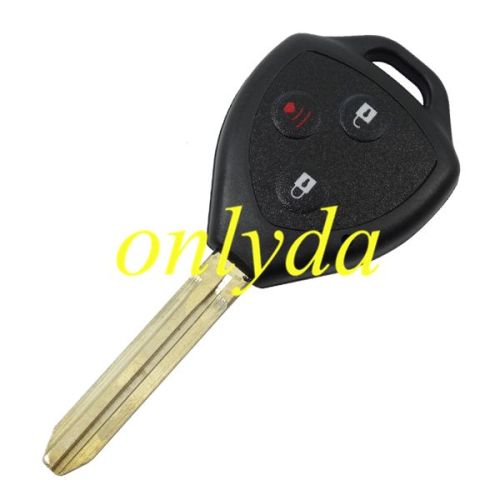 Free shipping 10pcs/lot For Toyota 3 button key shell