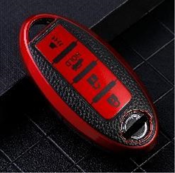 For Nissan 4 button TPU protective key case please choose the color