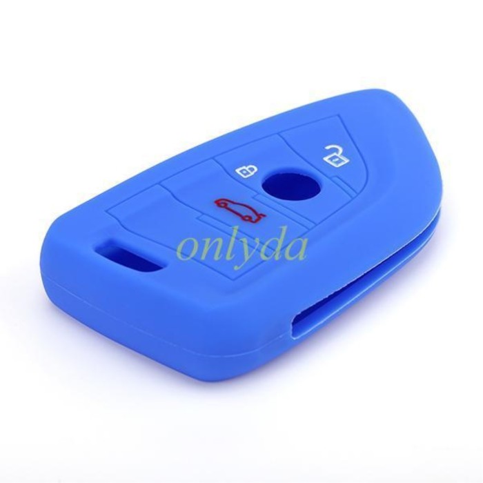 BMW 3 button silicon case (Black,Blue ,Red. Please choose the color)