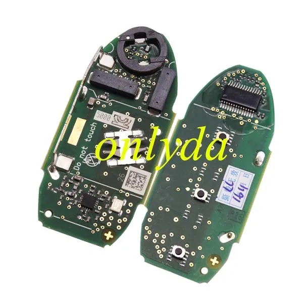 For  Nissan keyless 2 button remote key with 315mhz  Chip  is PCF7953, &7938&4A  pcb number is A2c32301600 continental:S180144102 CMIIT ID:2012DJ6167