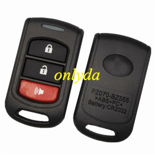 Free shipping 10pcs/lot For Toyota 2+1 button key shell