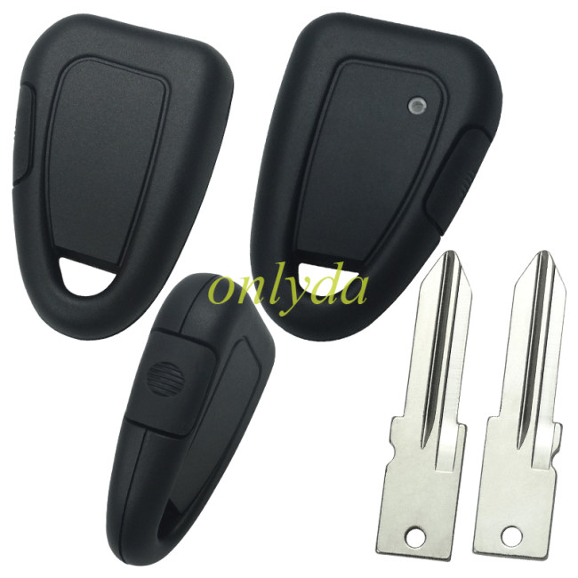 Free shipping 10pcs/lot For Iveco- 1 button remote  key blank without  logo