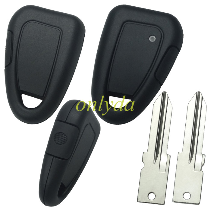 Free shipping 10pcs/lot For Iveco- 1 button remote  key blank without  logo