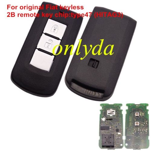 Free shipping For OEM Fiat keyless 2 button remote key CE1731 CMR0N 2536G1 IFI:RCPOMGH14-1399 CHR-M004  I-ID1:OE3647B2 I-ID2:990C1482 I-ID3:00000000