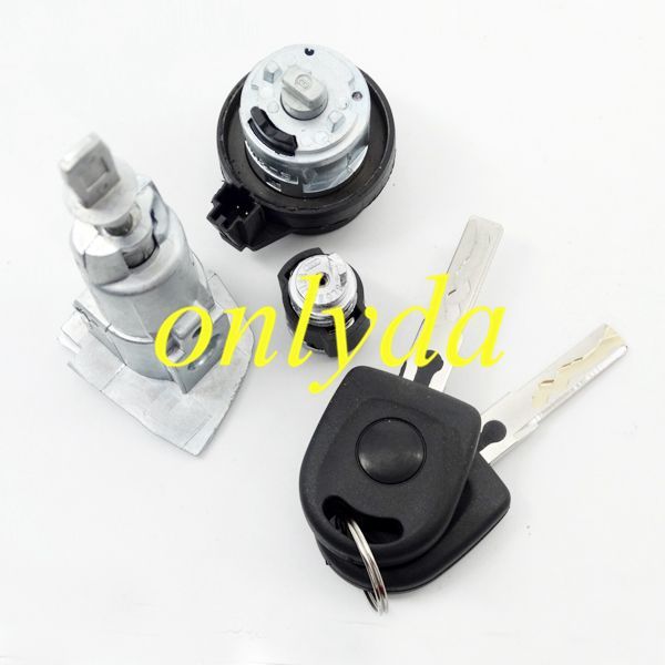 Free shipping For Golf MK6 Lock full set
