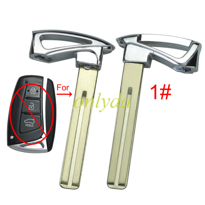 Free shipping 10pcs/lot For Hyundai key blade, pls choose blade