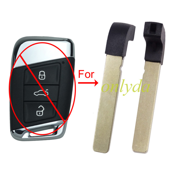 Free shipping 10pcs/lot For VW Emergency small key