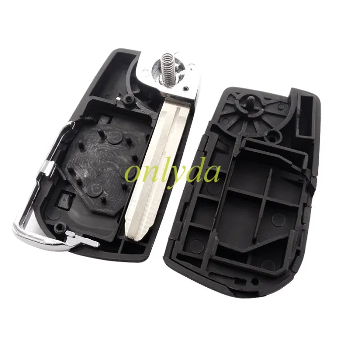 For Toyota modified  key shell with TOY 43 blade with badge, pls choose button model