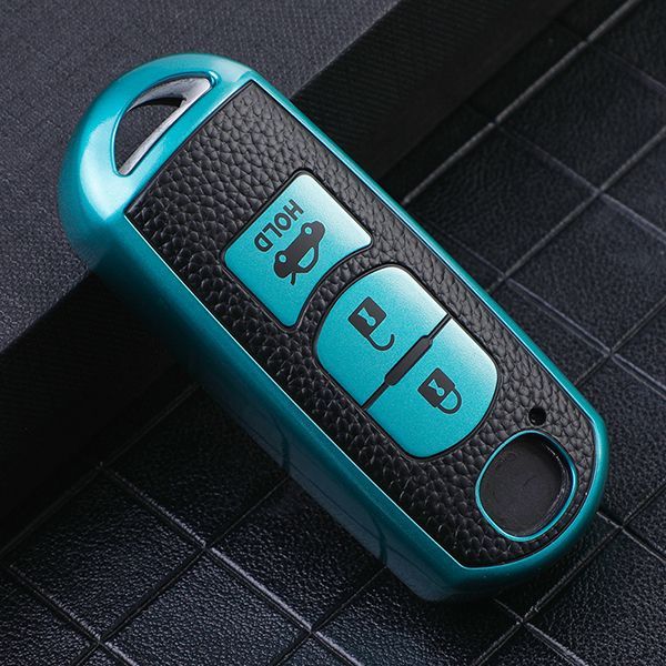 For Mazda A09H 3 button TPU protective key case please choose the color