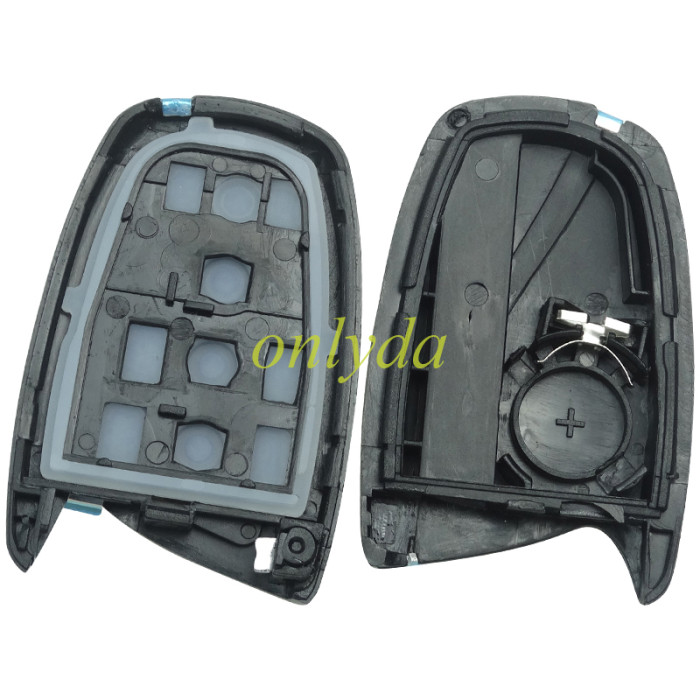 Free shipping 5pcs/lot For Hyundai remote key black with blade with badge,for installing original board , pls choose button .