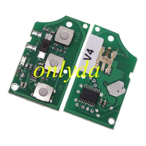 For VW 2 Button remote control 1J0 959 753 N