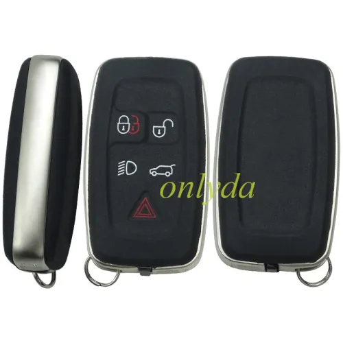 For Rangrover 5 button remote key blank without blade,please choose the type of logo