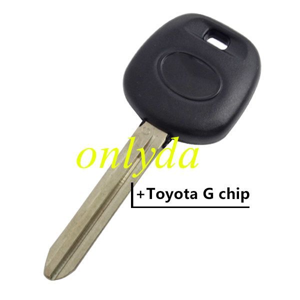 Free shipping 5pcs/lot For toyota transponder key with Toyota G chip