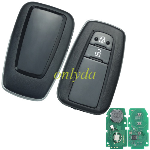 2019-2021 Toyota Corolla Remote 2 Button smart key  PN:8990H-02050 4A chip  231451-2000 B2U2K2R 433MHz