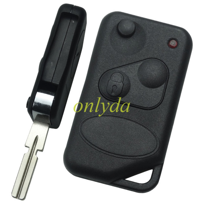Free shipping 5pcs/lot For  landrover 2 button remote key blank （no ）