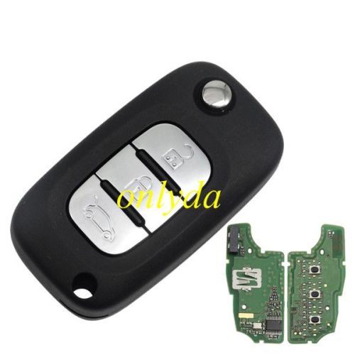 Free shipping For  OEM Citroen 3 button remote key with 434mhz