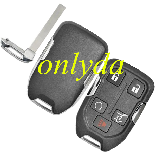 Free shipping Yukon Sierra 4+1B remote key with 315mhz  FCC ID: HYQ1AA CMIT ID: 2013DJ6723