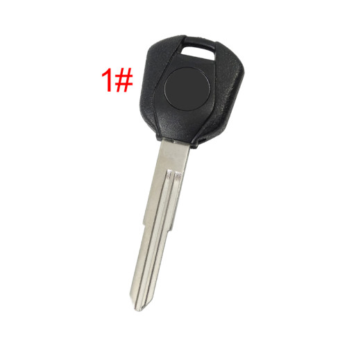 Honda-Motor  bike key blank， with left blade with badge, pls choose the color