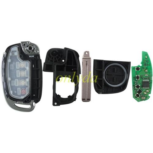 Free shipping Original Hyundai 3+1 button remote key with 434mhz MP14Y-11 954302W010 J100A