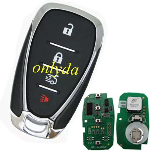 Free shipping For 3+1 button remote key with HITAG2 46 chip-434mhz  FCCID:HYQ4EA