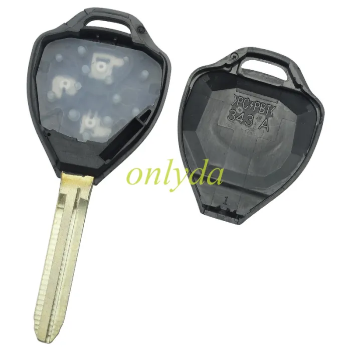 For Xhorse VVDI2 XKTO03EN Wired Universal Remote Key  Toyota Style 3 Buttons