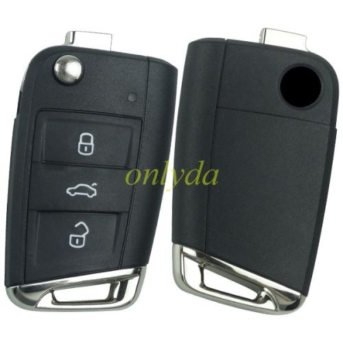 Free shipping For OEM MQB49 5C chip  VW 3 button keyless remote key with 434mhz  5GD959752B