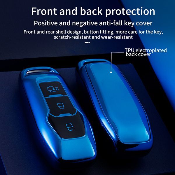 For Ford 3button TPU protective key case , please choose the color