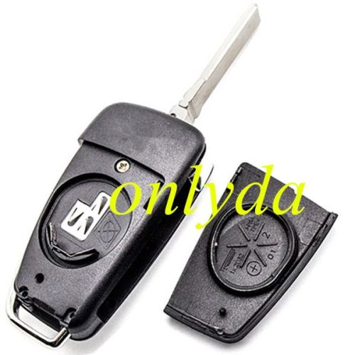Free shipping For MQB Keyless  flip remote AES48 chip 434mhz ASK model Rem:8vo837220D 8vo837220 8vo837220G