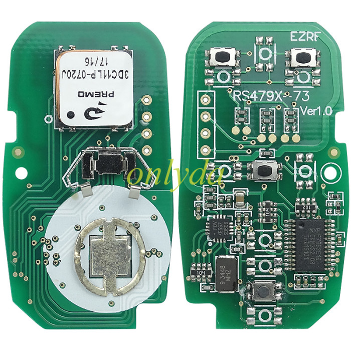 Free shipping For Buick Keyless Smart 3+1 button remote key with PCF7952E chip- 314.9mhz ASK model Buick Envision、 Verano year after 2015