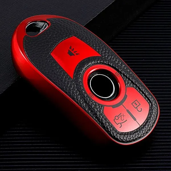 For Buick Chevrolet 5button  TPU protective key case, please choose  the color
