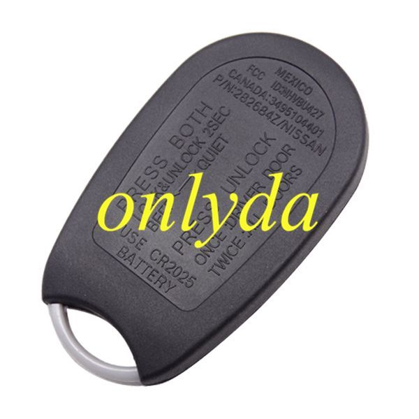 Free shipping 10pcs/lot For nissan A33 remote  key blank with battery part