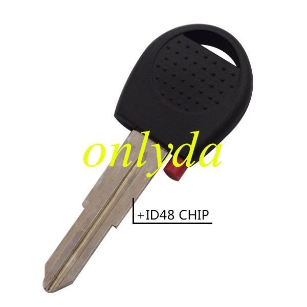 Free shipping 10pcs/lot For chevrolet transponder key with ID48 Glass chip