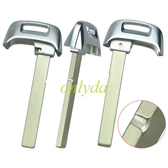 Free shipping 10pcs/lot For Audi For  2018 A8 emmergency key blade