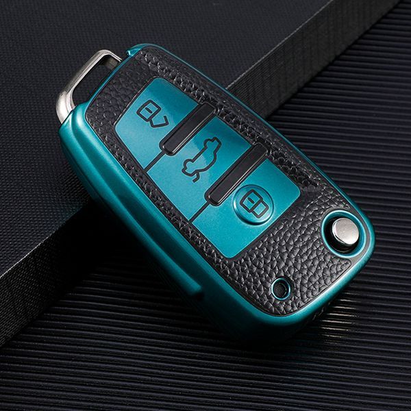 For Audi A3/Q3/Q2L/A1/S3 3button TPU protective key case,please choose the color