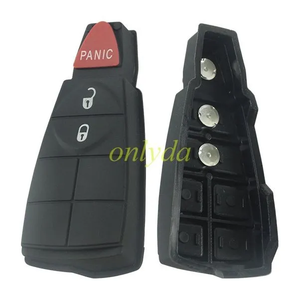 Chrysler 2+1 remote key blank pad