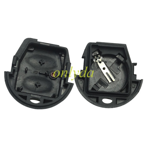 For VW 2 button remote key part blank  gol car,(please choose the badge)