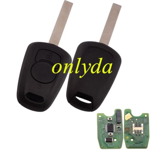 Free shipping For OEM Opel 2B remote PCF7961E HITAG2 chip-434mhz