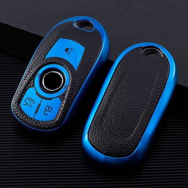 For Buick Chevrolet 5button  TPU protective key case, please choose  the color